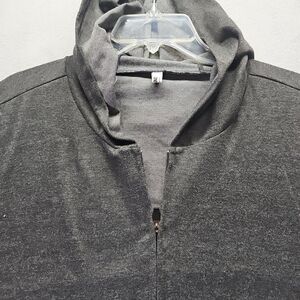 Coonfandy Men's Dark Gray Zip-Up Sweater Size XL